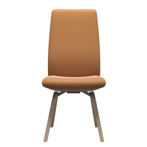 Stressless Laurel eetkamerstoel, maat l · hoge rug, zonder arm, op houten D200-onderstel