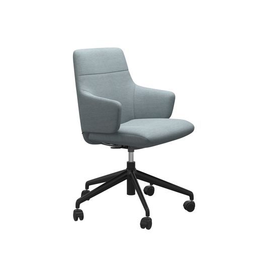 Stressless® Chilli Chaise de bureau dossier bas avec accoudoirs