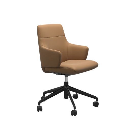 Stressless® Chilli Home Office espalda baja con brazos