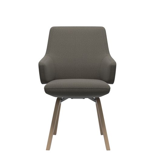 Stressless Vanilla eetkamerstoel, lage rug, met arm, op houten D200-onderstel