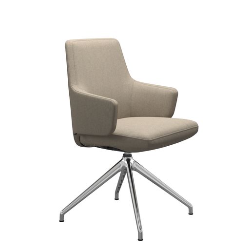 Stressless® Vanilla (L) Low Back with Arms D350
