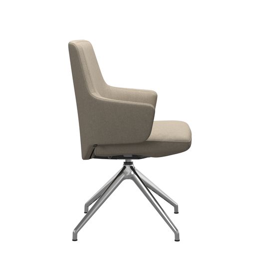 Stressless® Vanilla (L) Low Back with Arms D350