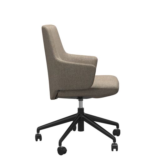 Stressless® Vanilla kontorstol med lav rygg og armer