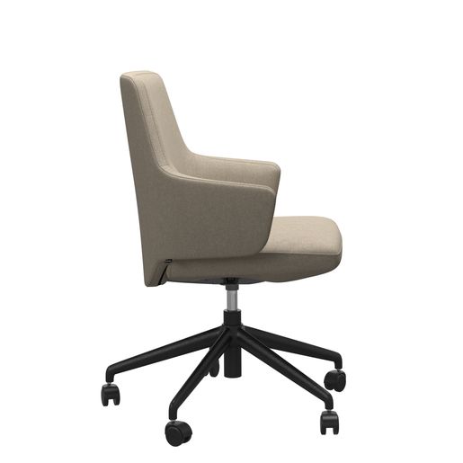 Stressless® Vanilla Home Office Low back with arms