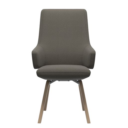 Stressless Vanilla eetkamerstoel, hoge rug, met arm, op houten D200-onderstel