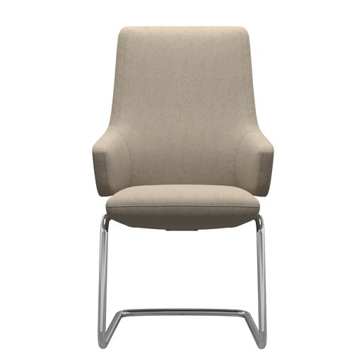 Stressless® Vanilla (G) Alto costas com braços D400