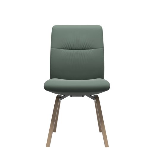 Stressless Mint dining chair, low back, armless, on a D200 wooden base