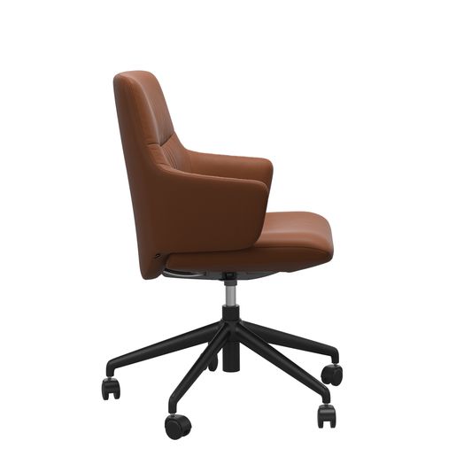Stressless® Mint Home Office Låg rygg med armstöd