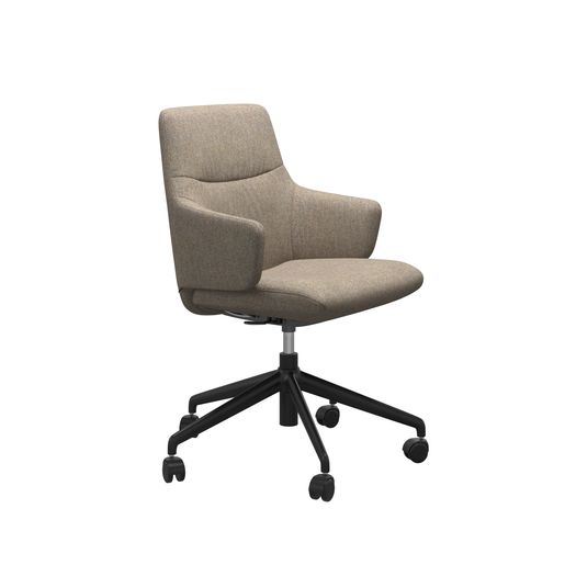 Stressless® Mint kontorstol med lav rygg og armer