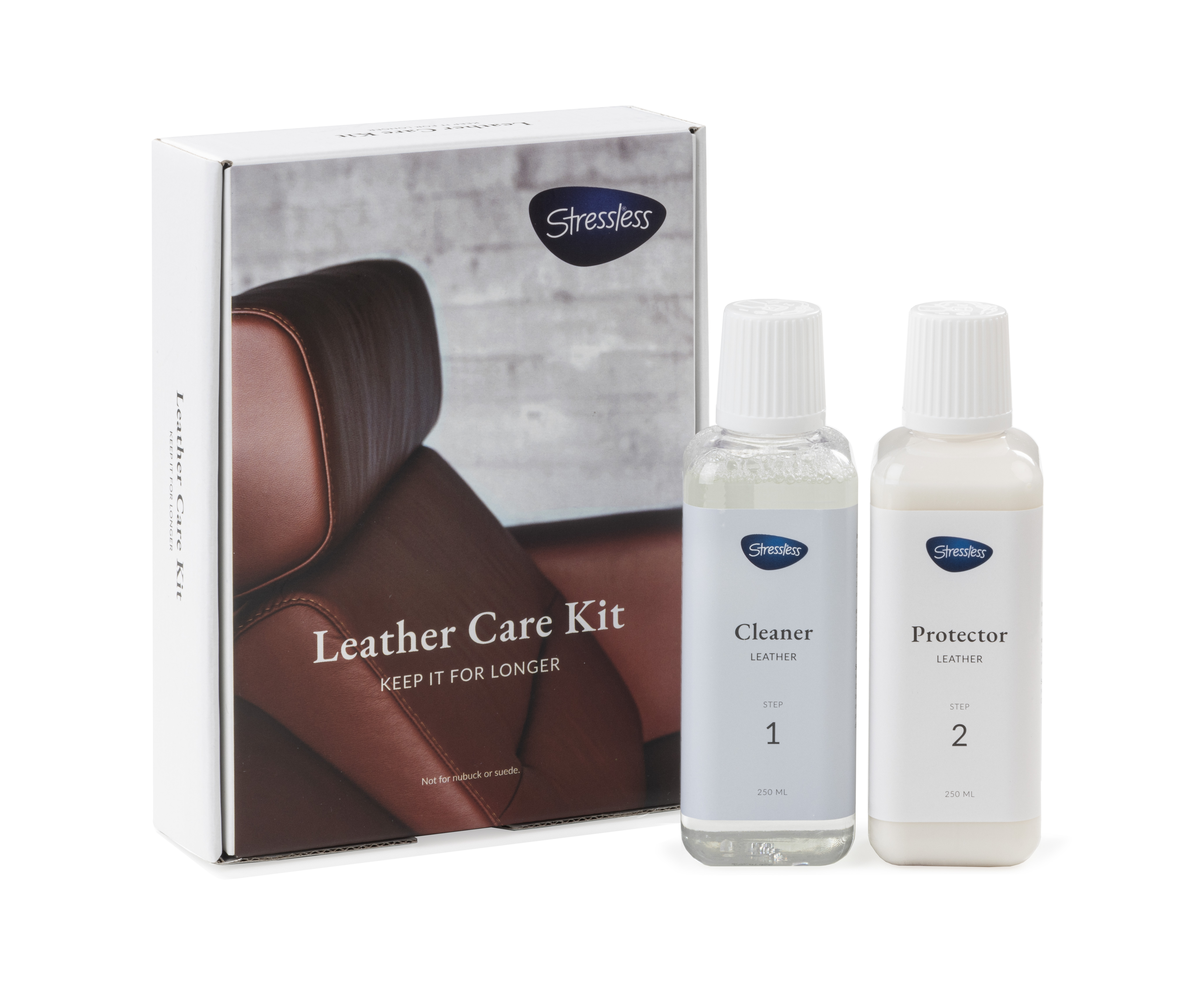 Stressless® Onderhoudset voor leren bekleding 250 ml