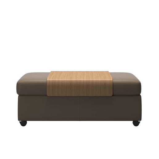 Stressless® Double Ottoman with table